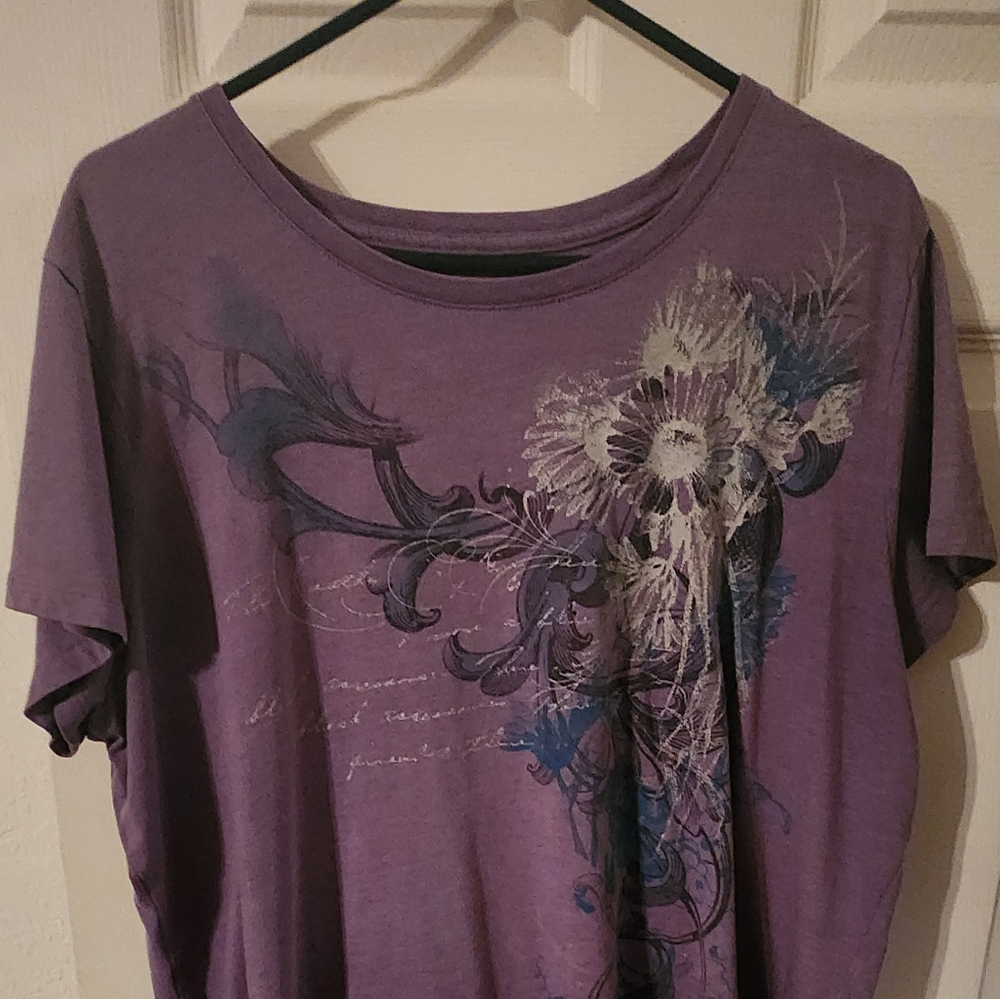 Purple shirt